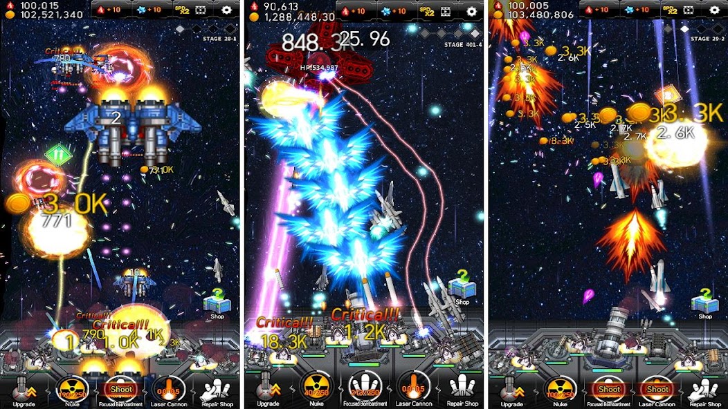 Galaxy Missile War 1.0.53 APK + Mod (Unlocked) for Android