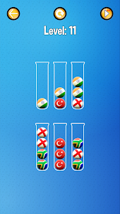 Flag Sorting Ball Sort Puzzle