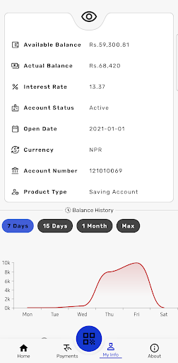 Budol Samudayik Smart Banking Screen 3