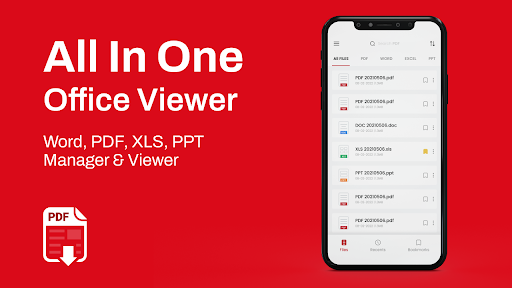Android application Office Reader: PDF, Doc, Excel screenshort