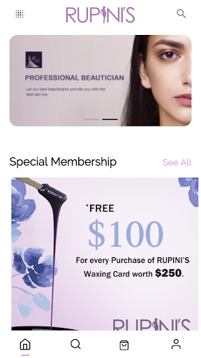 Android application Rupini's Online Shopping App screenshort