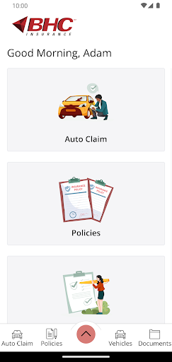 BHC Insurance On Demand Screen 2