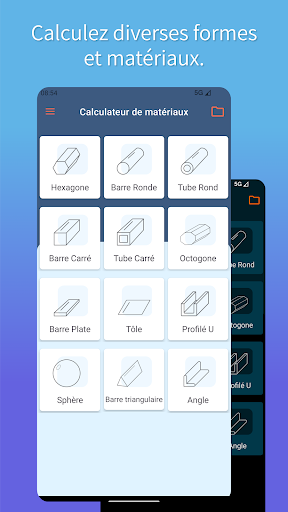 Aperçu de l'application