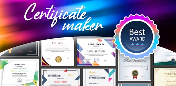 Certificate Designer & Maker Unknown