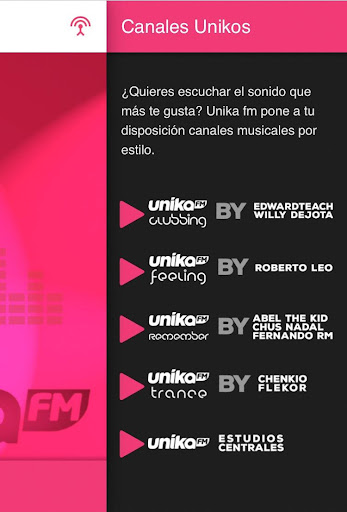 Unika FM Live Screen 3