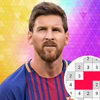 Football Celebrity Pixel Art Adult Color By Number