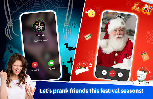 Prank App: Fake video & chat screenshot 1