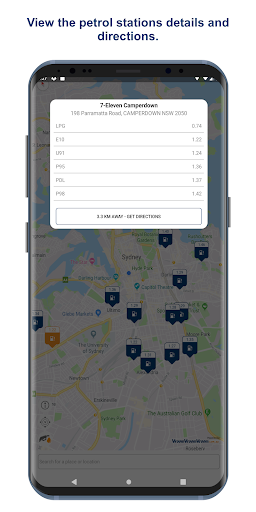 Vroom Fuel Price Compare Screen 2