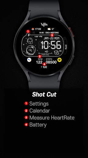 SamWatch Digital Space Screen 3