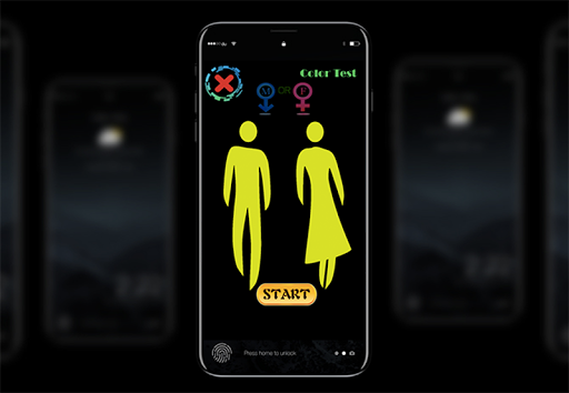 Android application Are you male or female? screenshort