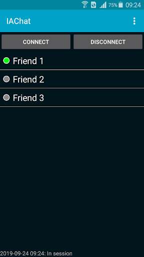 Android application IAChat screenshort