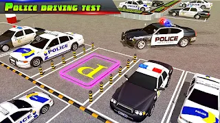 Police Car Park City Highway - Screenshot 1