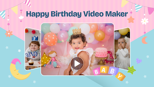 Screenshot of Happy Birthday Video Maker