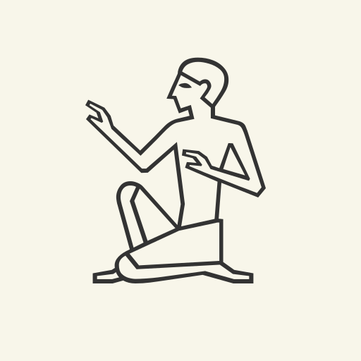 Write in Hieroglyphs logo