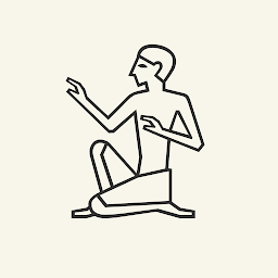 ഐക്കൺ ചിത്രം Write in Hieroglyphs