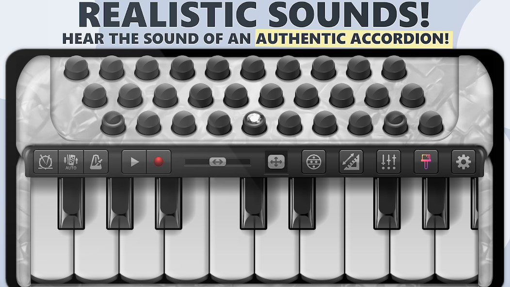 Accordion Piano 3.1.8 APK + Мод (Unlimited money) за Android