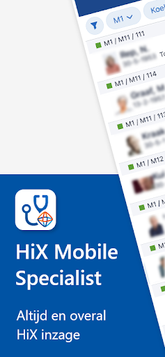 Android application HiX Specialist screenshort