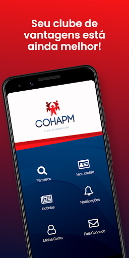 Android application Clube Cohapm screenshort