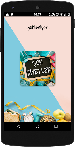 Android application Diyet : Şok Diyetler screenshort