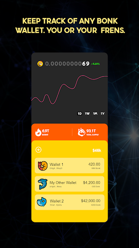 Android application Bonk App screenshort