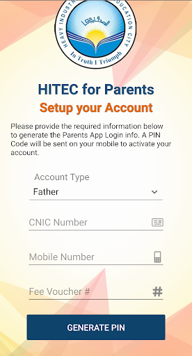 HITEC for Parents Screen 2