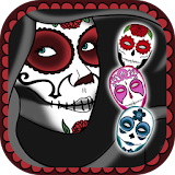 Mexican Skull Mask  -  Halloween Makeup Face Editor icon