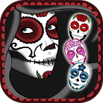 Mexican Skull Mask – Halloween Makeup Face Editor Apk