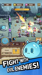 Slime Castle — Idle TD Game - Screenshot 1