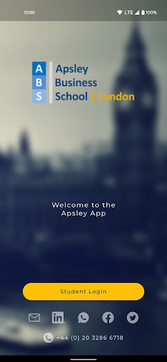 Android application Apsley Business School screenshort