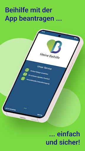 Android application Meine Beihilfe screenshort