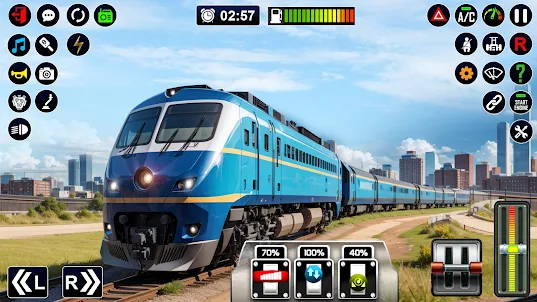 Поезд Симулятор Поезд Игра 3D