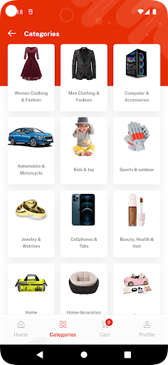 Active Ecommerce Demo App Screen 2