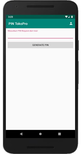PIN TokoPro Screen 2