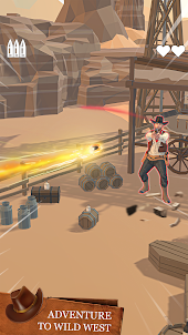 Wild West Shooter Cowboy Game