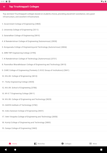 TNEA 2023 - TN engg colleges
