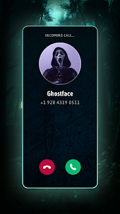 Ghostface Cosplay Video Call
