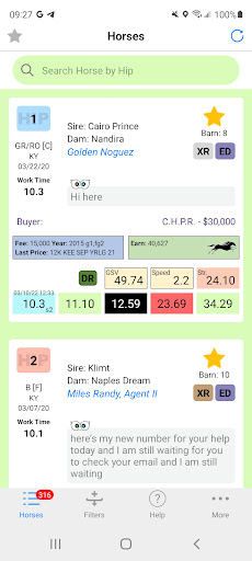 EquiAuctions Screen 3