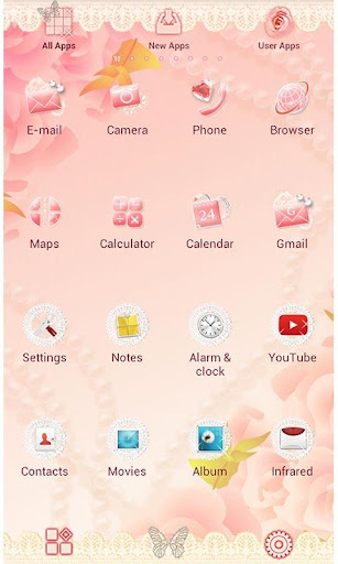 Rose Wallpaper Peach Princess Screen 2