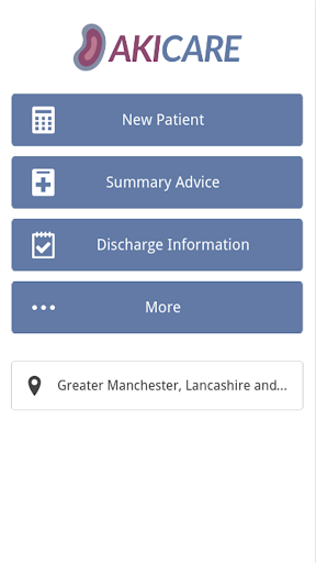 Android application AKI Care screenshort