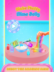 Slime Making Fluffy Jelly Fun