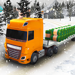 Cover Image of Download Snow Offroad Truck Transport Simulator:Cargo Truck 1.0 APK