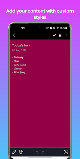 NoteIt: Simple and Smart Notes Screen 3