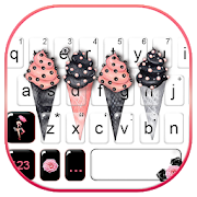 Fashion Ice Cream Keyboard Theme