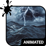 Cover Image of Download Stormy Sea Keyboard Wallpaper  APK