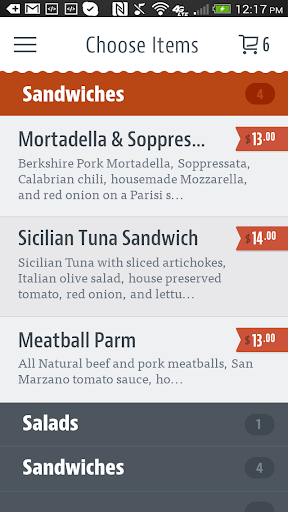 Carmentas Italian Specialties Screen 3