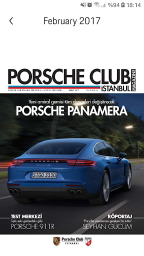 Porsche Club Istanbul Screen 3