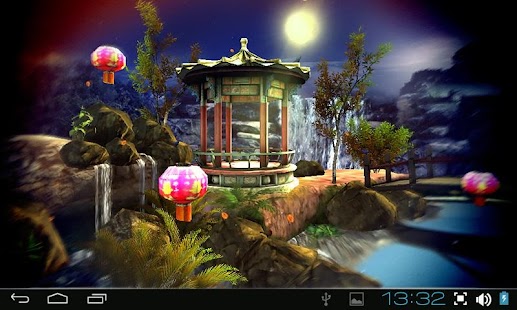 Captura de tela do Oriental Garden 3D Pro