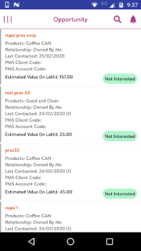 smartBrokerSuite PMS Screen 2