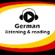German listening - reading