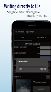 TK Music Tag Editor -Complete- Captura de pantalla